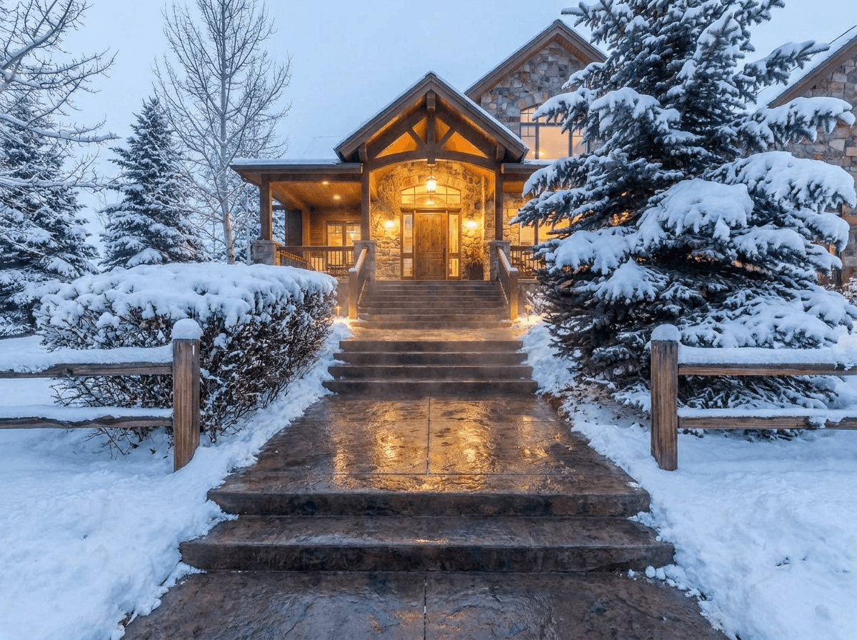 Heated Entry Stairs
